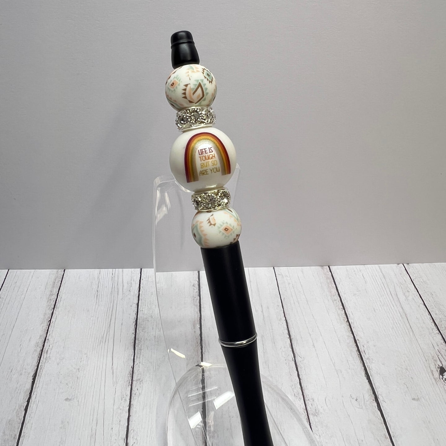 Life is Tough Aztec Plastic Pen